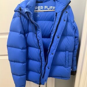 Super Puff Blue Puffer Jacket